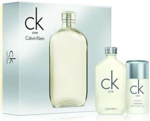 Calvin Klein CK One Zestaw EDT 100ml + Deostick 75ml 1