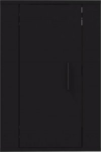 vidaXL Wiszące szafki telewizyjne, 2 szt., czarne, 40x34,5x60 cm 6