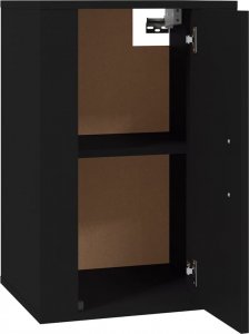 vidaXL Wiszące szafki telewizyjne, 2 szt., czarne, 40x34,5x60 cm 8