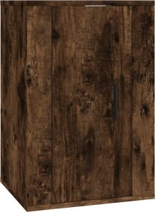 vidaXL Wiszące szafki TV, 2 szt., przydymiony dąb, 40x34,5x60 cm 5