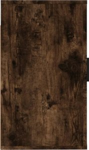 vidaXL Wiszące szafki TV, 2 szt., przydymiony dąb, 40x34,5x60 cm 7