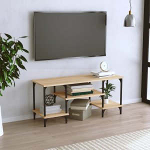 vidaXL Szafka TV, dąb sonoma, 102x35x45,5 cm, materiał drewnopochodny 1