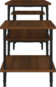 vidaXL Szafka pod telewizor, brązowy dąb, 117x35x52 cm 6