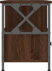 vidaXL Szafka pod telewizor, brązowy dąb, 102x33x45 cm 7