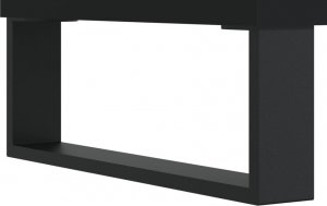 vidaXL Szafka pod TV, czarna, 69,5x30x50 cm 7