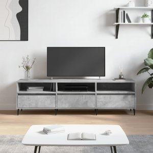 vidaXL Szafka pod TV, szarość betonu, 150x30x44,5 cm 1