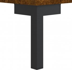vidaXL Szafka pod TV, przydymiony dąb, 150x30x44,5 cm 9