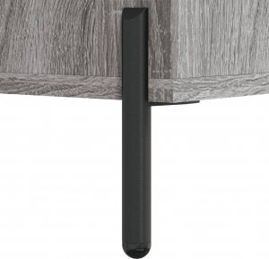 vidaXL Szafka pod telewizor, szary dąb sonoma, 102x36x50 cm 10