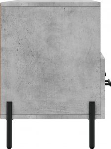 vidaXL Szafka pod telewizor, szarość betonu, 102x36x50 cm 7
