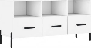 vidaXL Szafka pod TV, biała, 102x36x50 cm 2