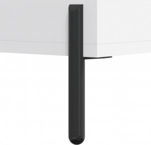 vidaXL Szafka pod TV, biała, 102x36x50 cm 10