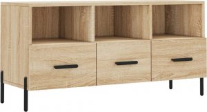 vidaXL Szafka pod telewizor, dąb sonoma, 102x36x50 cm 2