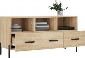 vidaXL Szafka pod telewizor, dąb sonoma, 102x36x50 cm 4