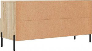 vidaXL Szafka pod telewizor, dąb sonoma, 102x36x50 cm 8