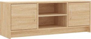 vidaXL Szafka pod telewizor, dąb sonoma, 102x30x37,5 cm 2
