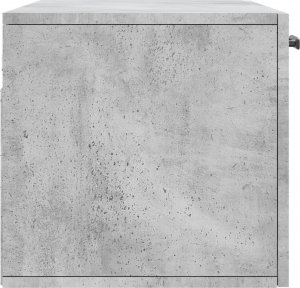 vidaXL Szafka wisząca, szarość betonu, 80x36,5x35 cm 7