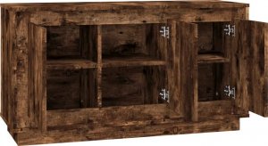 vidaXL Szafka, przydymiony dąb, 102x35x55 cm 6