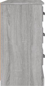 vidaXL Szafka, szary dąb sonoma, 104,5x35,5x67,5 cm 5