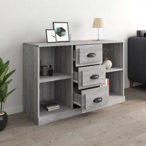 vidaXL Szafka, szary dąb sonoma, 104,5x35,5x67,5 cm 6