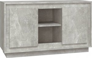 vidaXL Szafka, szarość betonu, 102x35x60 cm, materiał drewnopochodny 2