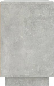 vidaXL Szafka, szarość betonu, 102x35x60 cm, materiał drewnopochodny 7