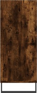 vidaXL Szafka, przydymiony dąb, 57x35x90 cm 5