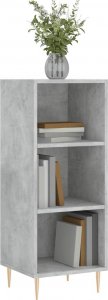vidaXL Szafka, szarość betonu, 34,5x32,5x90cm, materiał drewnopochodny 3
