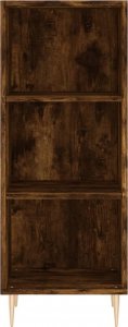 vidaXL Szafka, przydymiony dąb, 34,5x32,5x90 cm 4
