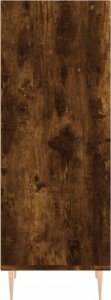vidaXL Szafka, przydymiony dąb, 34,5x32,5x90 cm 5