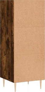 vidaXL Szafka, przydymiony dąb, 34,5x32,5x90 cm 6