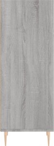 vidaXL Szafka, szary dąb sonoma, 34,5x32,5x90 cm 5