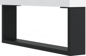 vidaXL Wysoka szafka, biała, 69,5x31x115 cm 11