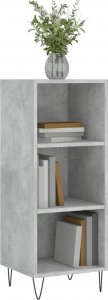 vidaXL Szafka, szarość betonu, 34,5x32,5x90cm, materiał drewnopochodny 3