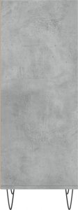 vidaXL Szafka, szarość betonu, 34,5x32,5x90cm, materiał drewnopochodny 5