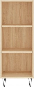 vidaXL Szafka, dąb sonoma, 34,5x32,5x90 cm, materiał drewnopochodny 4