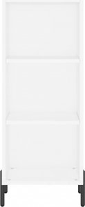 vidaXL Szafka, biała, 34,5x32,5x90 cm 4