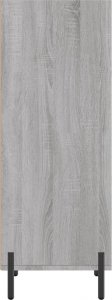 vidaXL Szafka, szary dąb sonoma, 34,5x32,5x90 cm 5