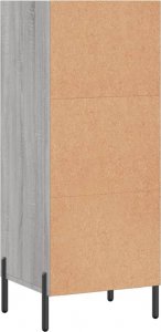 vidaXL Szafka, szary dąb sonoma, 34,5x32,5x90 cm 6