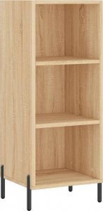 vidaXL Szafka, dąb sonoma, 34,5x32,5x90 cm 2