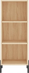 vidaXL Szafka, dąb sonoma, 34,5x32,5x90 cm 4