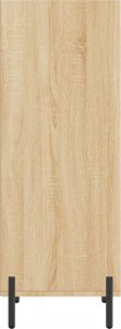 vidaXL Szafka, dąb sonoma, 34,5x32,5x90 cm 5