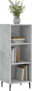 vidaXL Szafka, szarość betonu, 34,5x32,5x90cm, materiał drewnopochodny 3