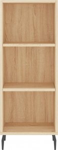 vidaXL Szafka, dąb sonoma, 34,5x32,5x90 cm 4