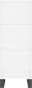 vidaXL Szafka, biała, 34,5x32,5x90 cm 4