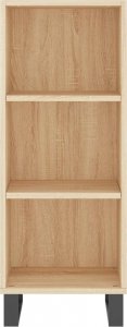vidaXL Szafka, dąb sonoma, 34,5x32,5x90 cm 4