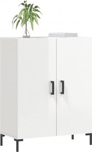 vidaXL Szafka, biała, połysk, 69,5x34x90 cm 3