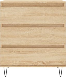 vidaXL Komoda, dąb sonoma, 60x35x70 cm 5