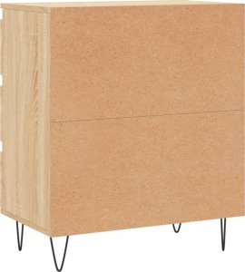 vidaXL Komoda, dąb sonoma, 60x35x70 cm 8