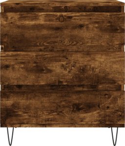 vidaXL Komoda, przydymiony dąb, 60x35x70 cm 5