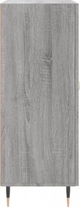 vidaXL Szafka, szary dąb sonoma, 69,5x34x90cm 7
